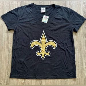 RARE❗️NWT‼️ Victoria Secret Pink Saints NFL Shirt